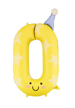 Load image into Gallery viewer, FB411T-0 Number "0" Yellow

