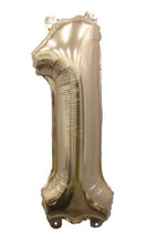 Load image into Gallery viewer, 55438 Ellie&#39;s Glazed Gold Number &quot;1&quot; 32in

