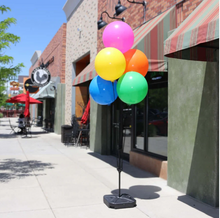 Load image into Gallery viewer, BalloonBobber® 5-Balloon Cluster Pole Kit with Weighted Base
