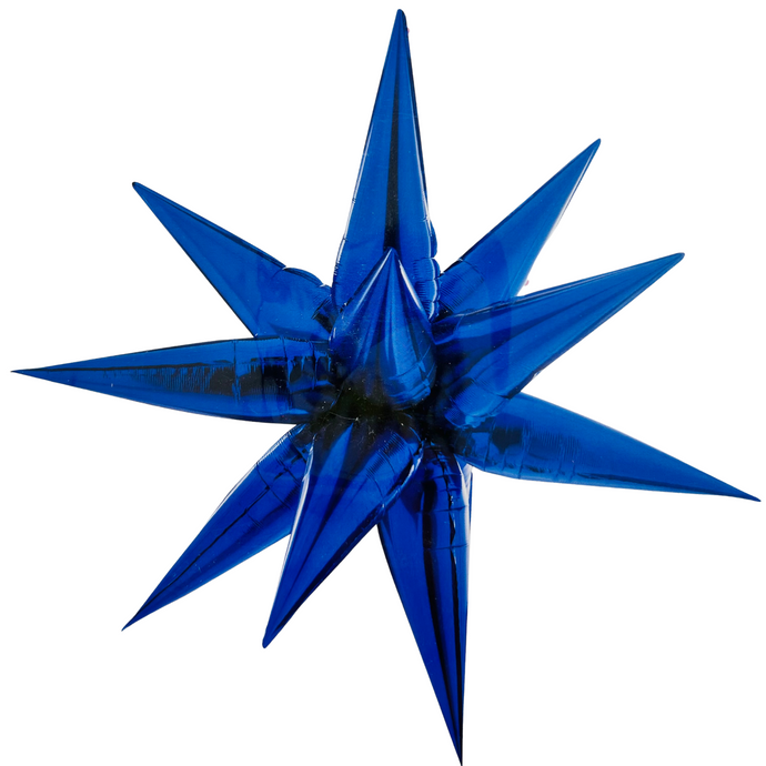 92994 Exploding Star Jumbo Sapphire Blue