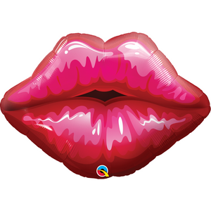 16451 Big Red Kissey Lips