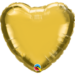 36334 Metallic Gold Heart