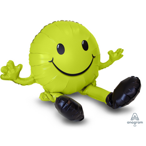 32823 Happy Face Lime Green