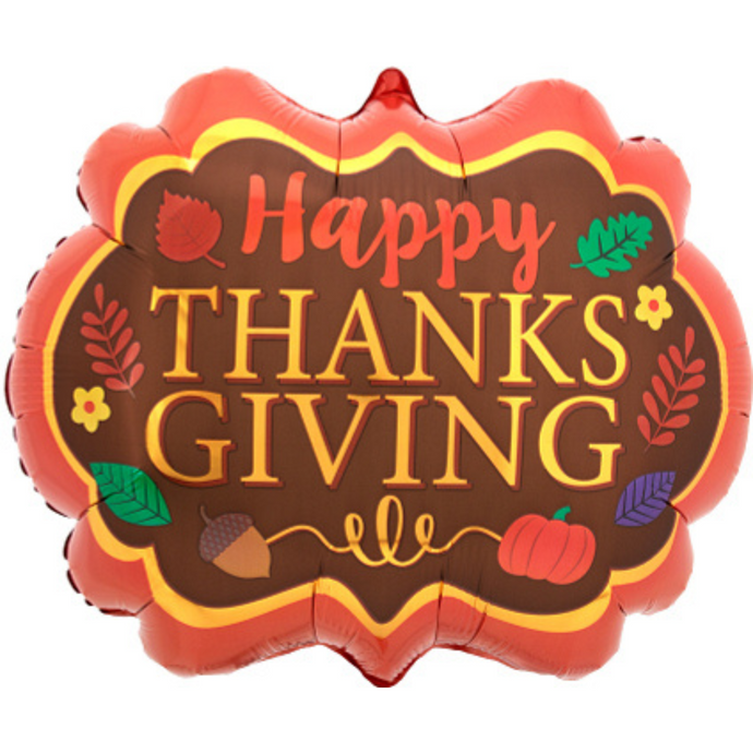 41967 Satin Thanksgiving Marquee