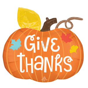 46117 Satin Give Thanks Pumpkin