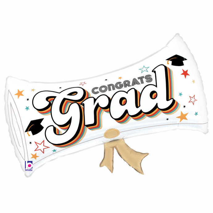 25447 Retro Grad Diploma