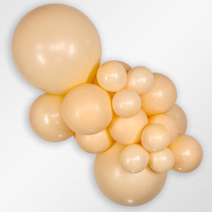 408545 Pastel Matte Malibu Peach 18" Round (25ct)