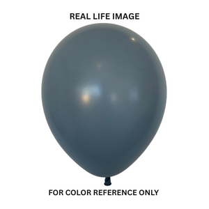55507 Pastel Dusk Blue 18" Round (25ct)
