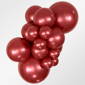 55855 Reflex Crystal Red 18" Round (15ct)