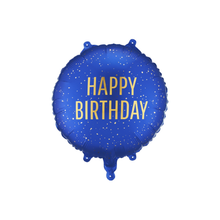Load image into Gallery viewer, FB353-074 Happy Birthday - Navy
