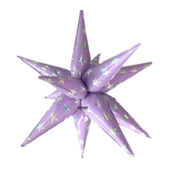 00014 Charmed: Purple Sparkle Starburst