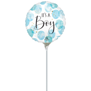 46184 Baby Boy Blue Watercolor