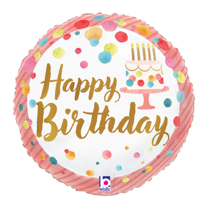 22369 Satin Birthday Pink Party