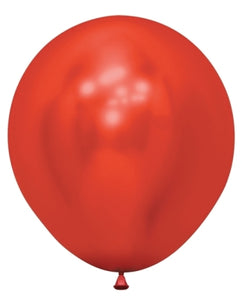 55855 Reflex Crystal Red 18" Round (15ct)