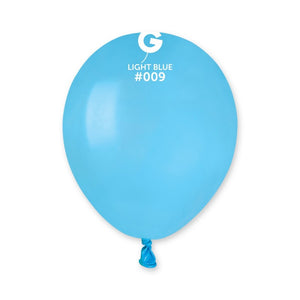 050912 Gemar Light Blue 5" Round (100ct)