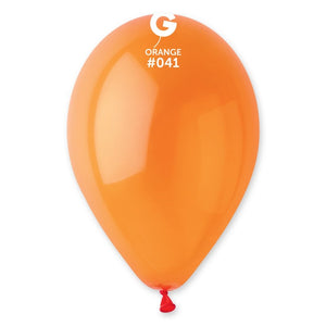 114102 Gemar Crystal Orange 11-12" Round (50ct)