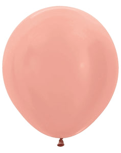 55099 Metallic Rose Gold 18" Round