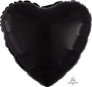 00683 Opaque Black Heart