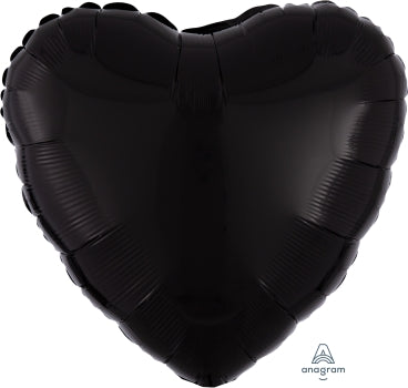 00683 Opaque Black Heart