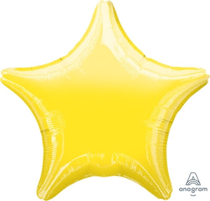 04552 Metallic Yellow Star