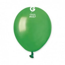 Load image into Gallery viewer, 053715 Gemar #037 Metallic Green 5&quot; Round (100ct)
