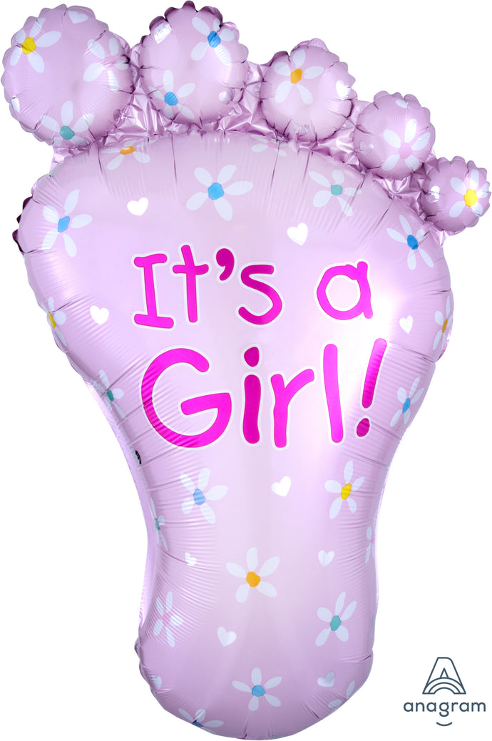 07690 It's A Girl Foot
