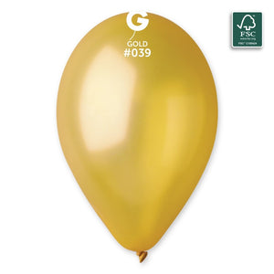 113907 Gemar Metallic Gold 11-12" Round