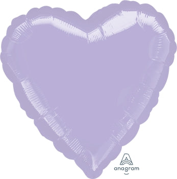 10571 Metallic Pearl Pastel Lilac Heart