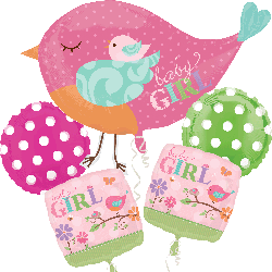 111118 It's A Girl Bouquet