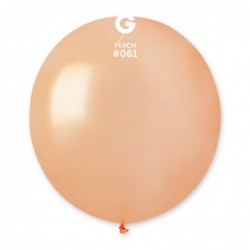 340396 Gemar Metallic Peach 31" Round (1ct)