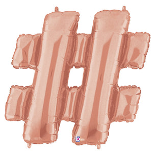 15862 Symbol "#" Rose Gold