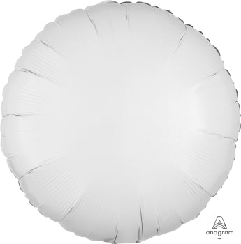 20595 Metallic White Round