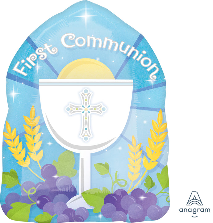 24729 Blessed 1st Communion Blue