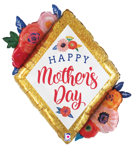 25254 Mother's Day Floral Diamond