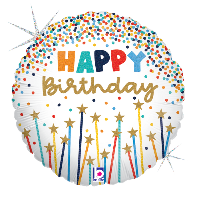 22117 Birthday Star Candles