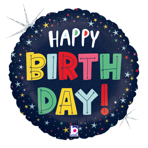 26123 Birthday Colorful Stars