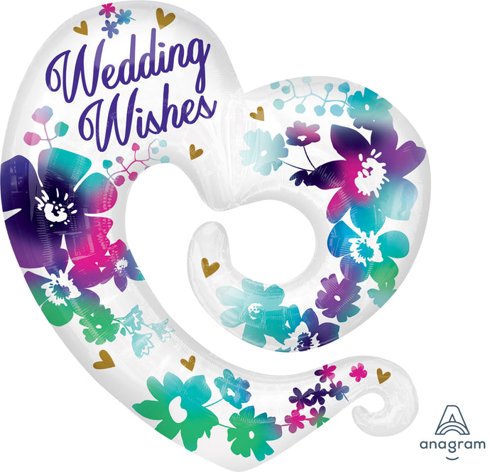 30860 Watercolor Wedding Wishes