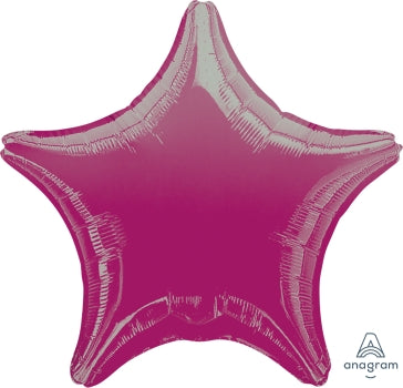31566 Metallic Fuchsia Star