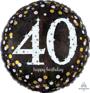 32130 Sparkling Birthday 40
