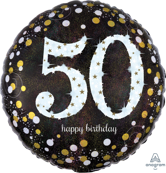 32131 Sparkling Birthday 50