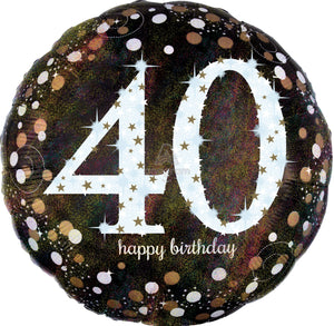 32136 Sparkling Birthday 40