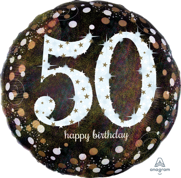 32137 Sparkling Birthday 50