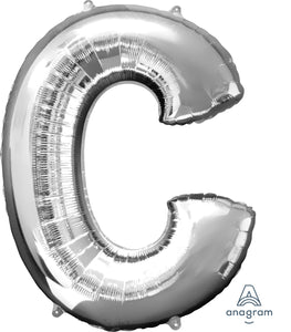 32950 Letter "C" Silver