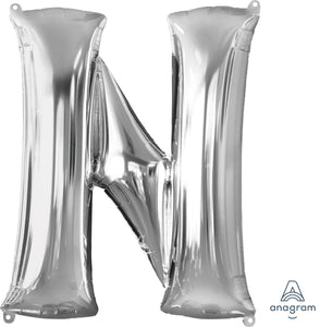 32973 Letter "N" Silver