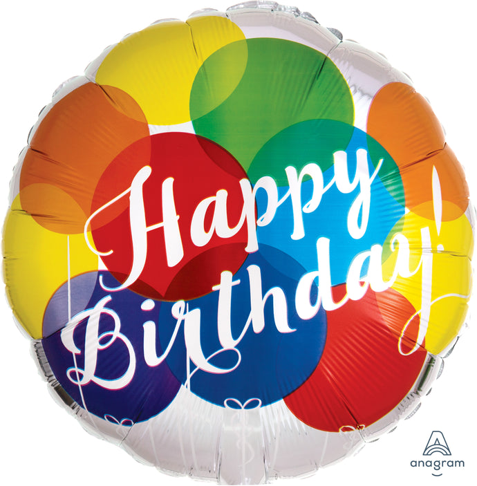 33810 Happy Birthday Balloons