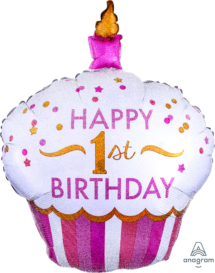 34522 1st Birthday Cupcake Girl