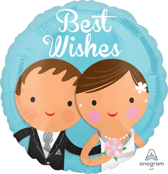 35186 Best Wishes Wedding Couple