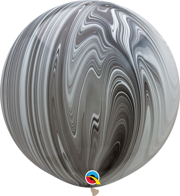 35206 Black & White SuperAgate® 30