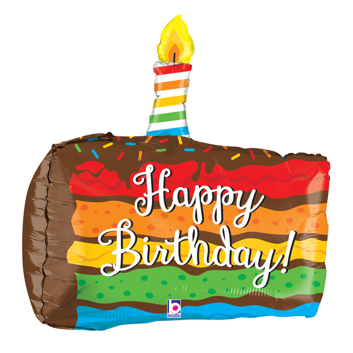 35254 Rainbow Birthday Cake
