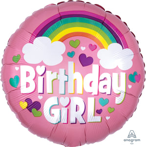 35571 Birthday Girl Rainbow Fun